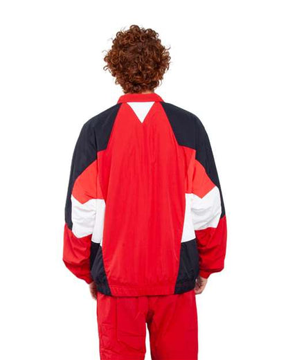 Shaka Wear Unisex Nylon Track Jacket SHNTJ
