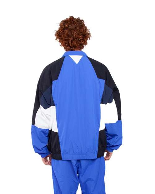 Shaka Wear Unisex Nylon Track Jacket SHNTJ