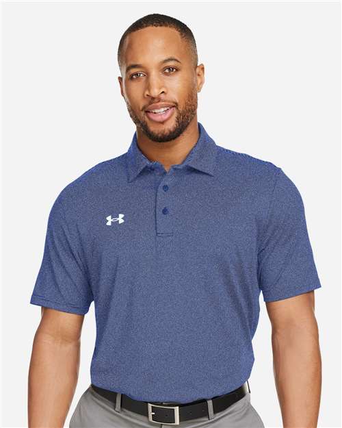 Under Armour Men's Destin Drive "UA Playoff Team Stripe" Performance Polo 1389853