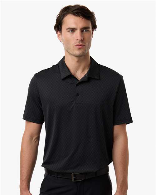 Adidas Men's 4-Way Stretch Printed Polo A716