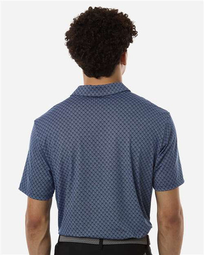 Adidas Men's 4-Way Stretch Printed Polo A716