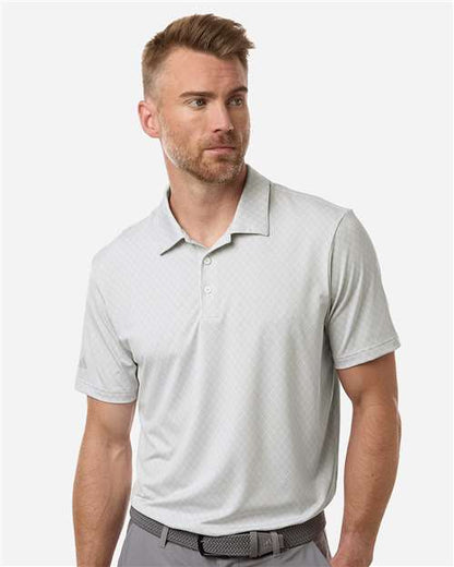 Adidas Men's 4-Way Stretch Printed Polo A716