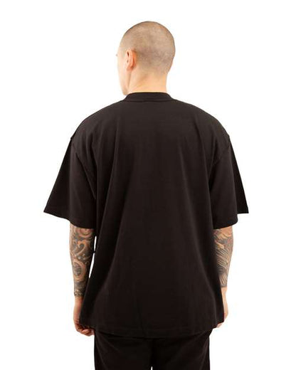 Shaka Wear Unisex Garment-Dyed Reverse T-Shirt SHGRS