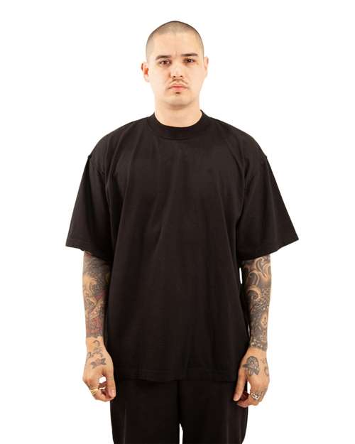 Shaka Wear Unisex Garment-Dyed Reverse T-Shirt SHGRS