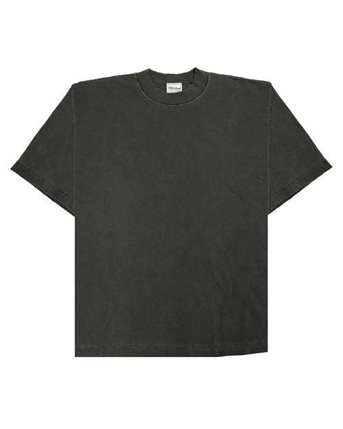 Shaka Wear Unisex Garment-Dyed Reverse T-Shirt SHGRS