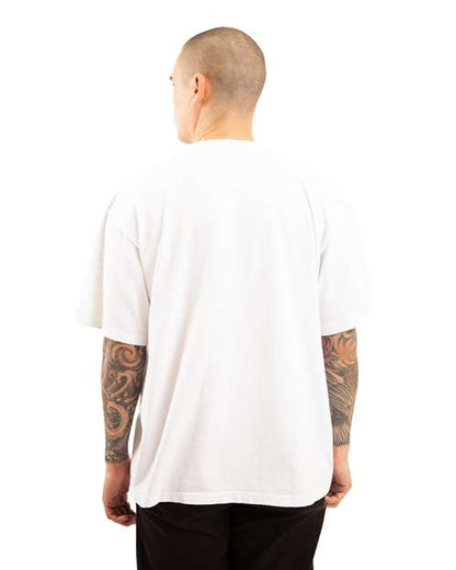 Shaka Wear Unisex Garment-Dyed Reverse T-Shirt SHGRS