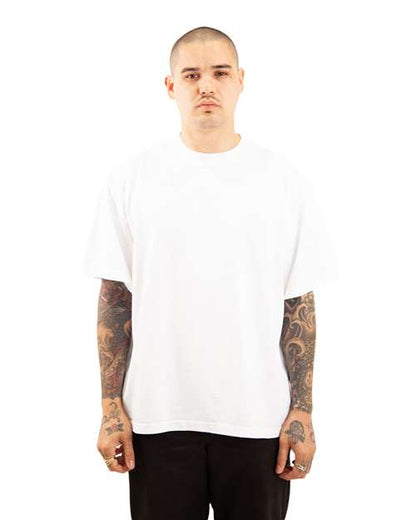 Shaka Wear Unisex Garment-Dyed Reverse T-Shirt SHGRS