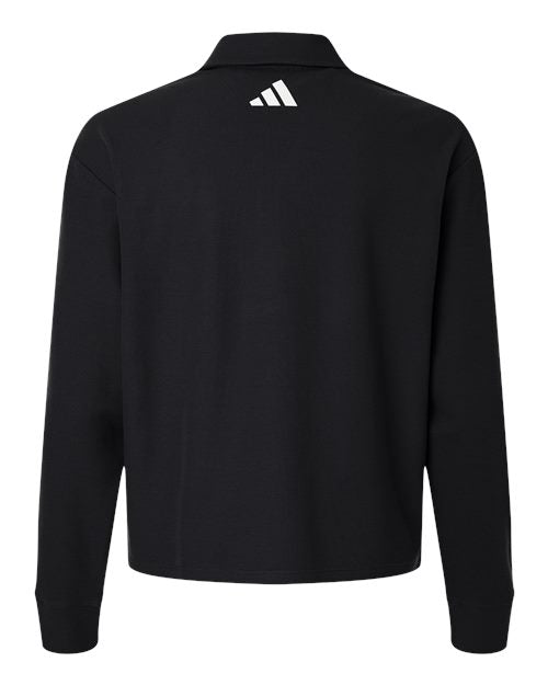 Adidas Women's Beyond Long Sleeve Loose Polo A1008