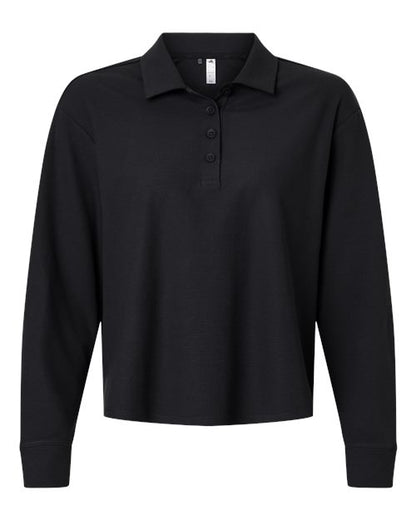 Adidas Women's Beyond Long Sleeve Loose Polo A1008