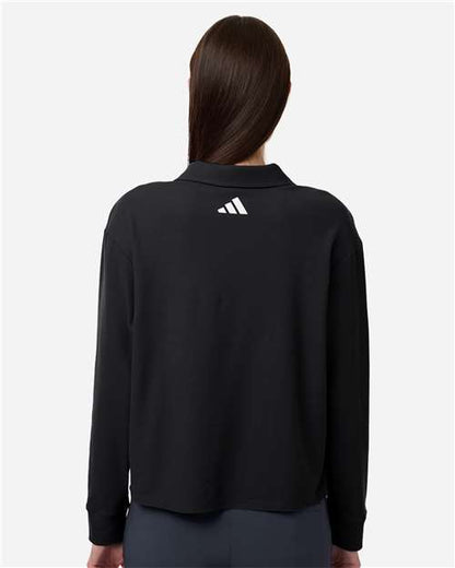 Adidas Women's Beyond Long Sleeve Loose Polo A1008