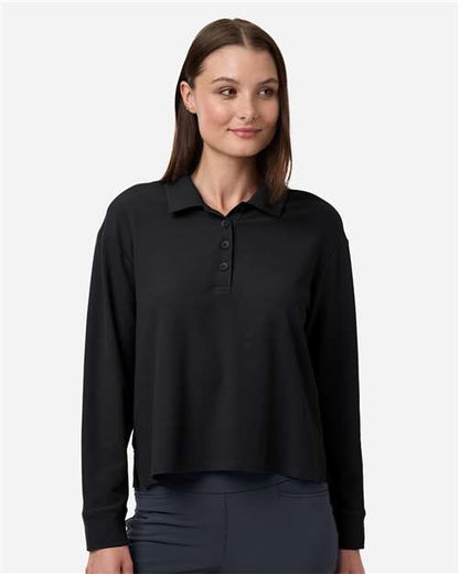 Adidas Women's Beyond Long Sleeve Loose Polo A1008