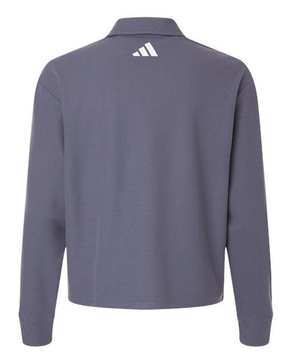 Adidas Women's Beyond Long Sleeve Loose Polo A1008