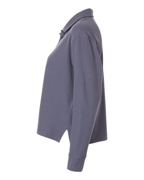 Adidas Women's Beyond Long Sleeve Loose Polo A1008