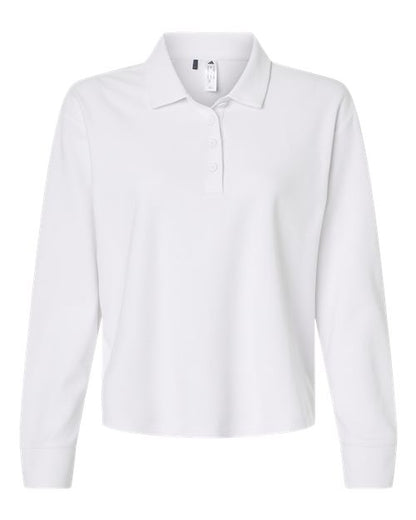 Adidas Women's Beyond Long Sleeve Loose Polo A1008