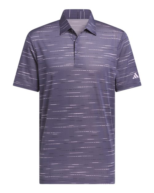 Adidas Men's Ultimate365 Mesh Glimmer Print Polo A2015