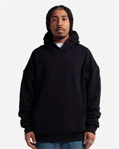 Shaka Wear Unisex Garment-Dyed Double Layer Reversible Hooded Sweatshirt SHDLP