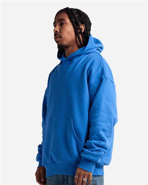 Shaka Wear Unisex Garment-Dyed Double Layer Reversible Hooded Sweatshirt SHDLP