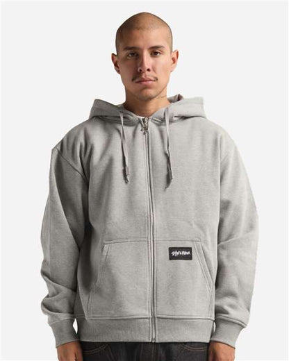 Shaka Wear Unisex Essential Super Heavyweight Full-Zip Hooded Sweatshirt SHEHZ