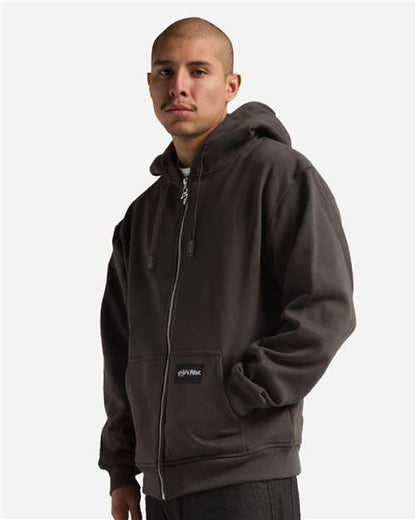 Shaka Wear Unisex Essential Super Heavyweight Full-Zip Hooded Sweatshirt SHEHZ