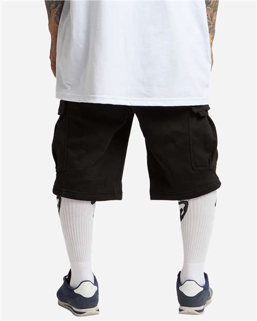 Shaka Wear Unisex Fleece Cargo Shorts SHFCS