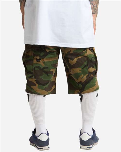 Shaka Wear Unisex Fleece Cargo Shorts SHFCS