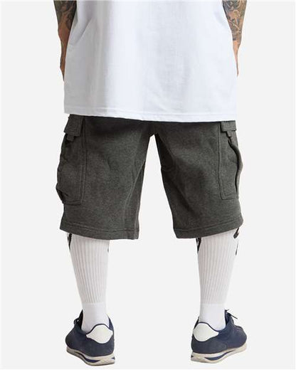 Shaka Wear Unisex Fleece Cargo Shorts SHFCS