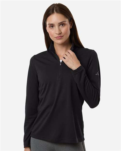 Adidas Women's Lightweight Quarter-Zip Pullover A400