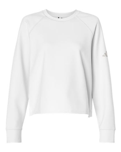 Adidas Women's Beyond Side-Snap Crewneck Sweatshirt A1014
