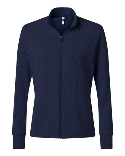 Adidas Women's Performance Textured Full-Zip Jacket A1015