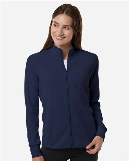 Adidas Women's Performance Textured Full-Zip Jacket A1015