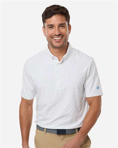 Adidas Men's Ultimate365 Micro Print Polo A2028