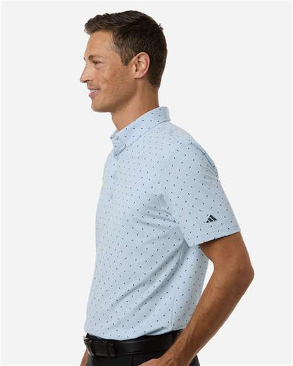 Adidas Men's Ultimate365 Micro Print Polo A2028