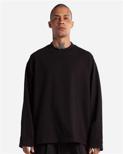 Shaka Wear Unisex Max Heavyweight Oversized Long Sleeve T-Shirt SHMOL