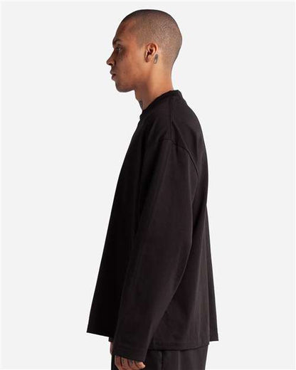 Shaka Wear Unisex Max Heavyweight Oversized Long Sleeve T-Shirt SHMOL