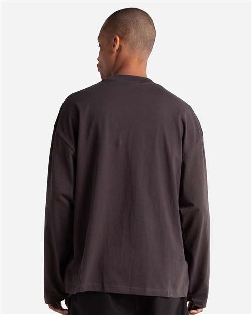 Shaka Wear Unisex Max Heavyweight Oversized Long Sleeve T-Shirt SHMOL
