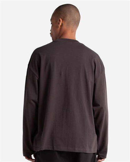 Shaka Wear Unisex Max Heavyweight Oversized Long Sleeve T-Shirt SHMOL