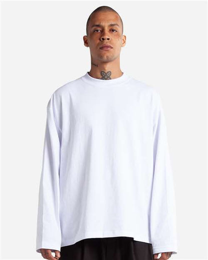 Shaka Wear Unisex Max Heavyweight Oversized Long Sleeve T-Shirt SHMOL