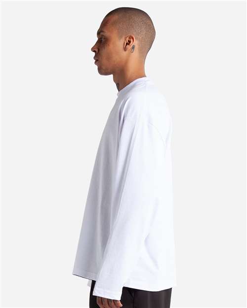 Shaka Wear Unisex Max Heavyweight Oversized Long Sleeve T-Shirt SHMOL