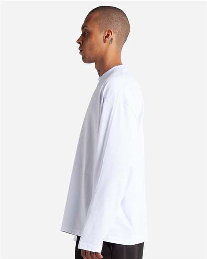 Shaka Wear Unisex Max Heavyweight Oversized Long Sleeve T-Shirt SHMOL