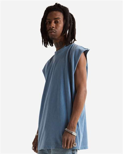 Shaka Wear Unisex Garment-Dyed Muscle Tee SHGMT