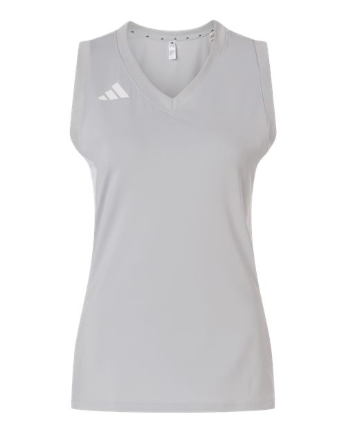 Adidas Women's Quickset V-Neck Sleeveless Jersey AT120