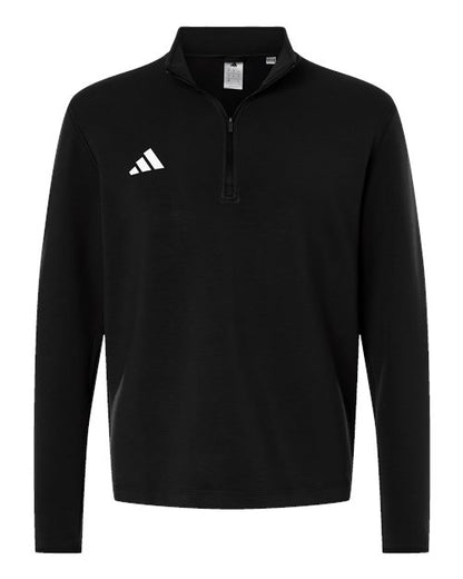 Adidas Men's 3-Stripes Quarter-Zip Pullover AT400