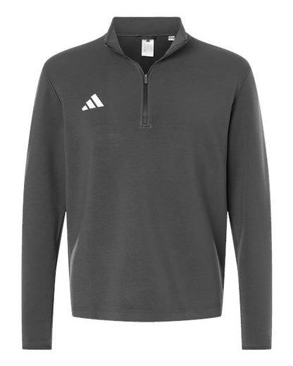 Adidas Men's 3-Stripes Quarter-Zip Pullover AT400