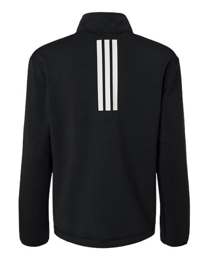 Adidas Women's 3-Stripes Quarter-Zip Pullover AT401