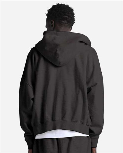 Shaka Wear Unisex Garment-Dyed Cropped Full-Zip Hooded Sweatshirt SHGCZ