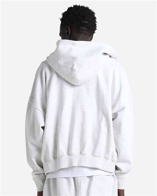 Shaka Wear Unisex Garment-Dyed Cropped Full-Zip Hooded Sweatshirt SHGCZ