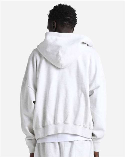 Shaka Wear Unisex Garment-Dyed Cropped Full-Zip Hooded Sweatshirt SHGCZ