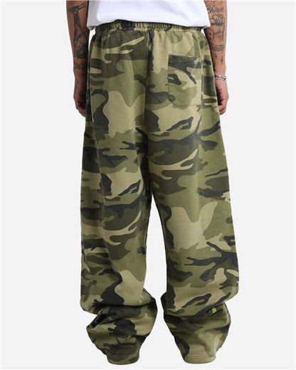 Shaka Wear Unisex Garment-Dyed Pleated Pants SHGPF