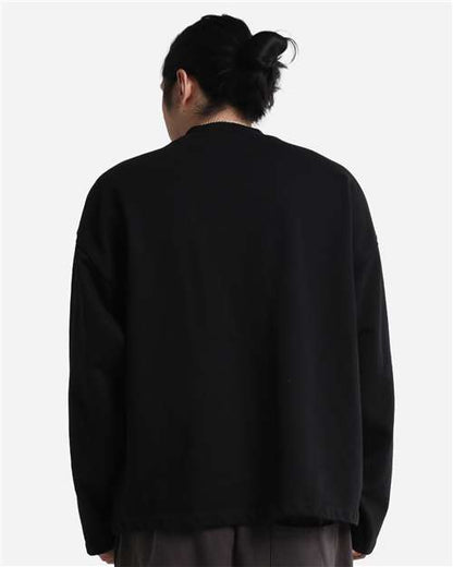 Shaka Wear Unisex Garment-Dyed Terry Long Sleeve Tee SHGTL
