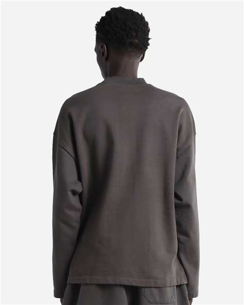 Shaka Wear Unisex Garment-Dyed Terry Long Sleeve T-Shirt SHGTL